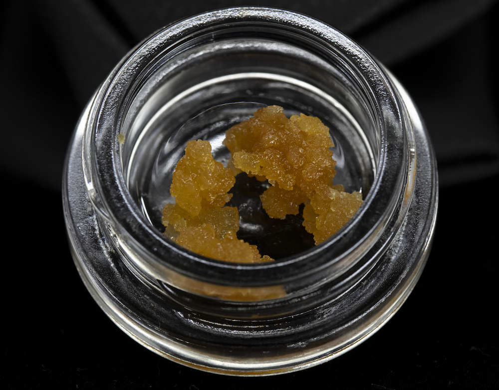 Photograph of product: AMA Lemon Thai Live Resin Sugar 1g