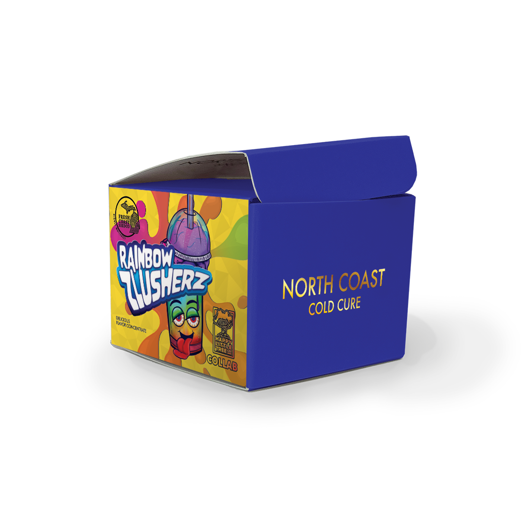 Photograph of product: Rainbow Zlusherz Fresh Press Rosin