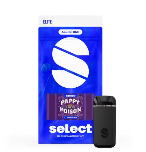 Photograph of product: Select Briq | Pappy Poison (H) | 2g Disposable
