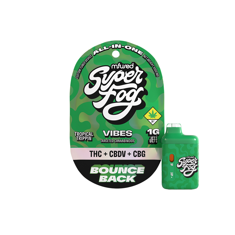 Photograph of product: MFUSED - VIBES JEFE XL - DISPOSABLE FSO  - 2G - BOUNCE BACK - HYBRID