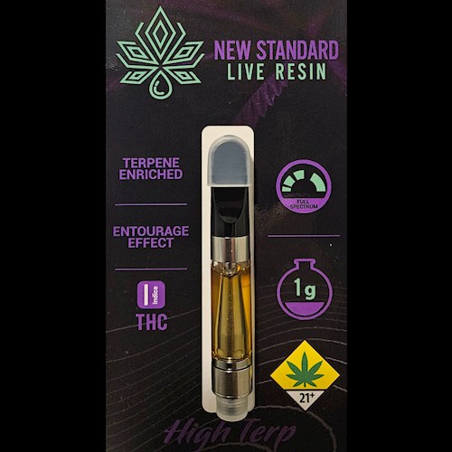 Photograph of product: Grape GMO Solventless au chocolat Rosin Cartridge | 1g