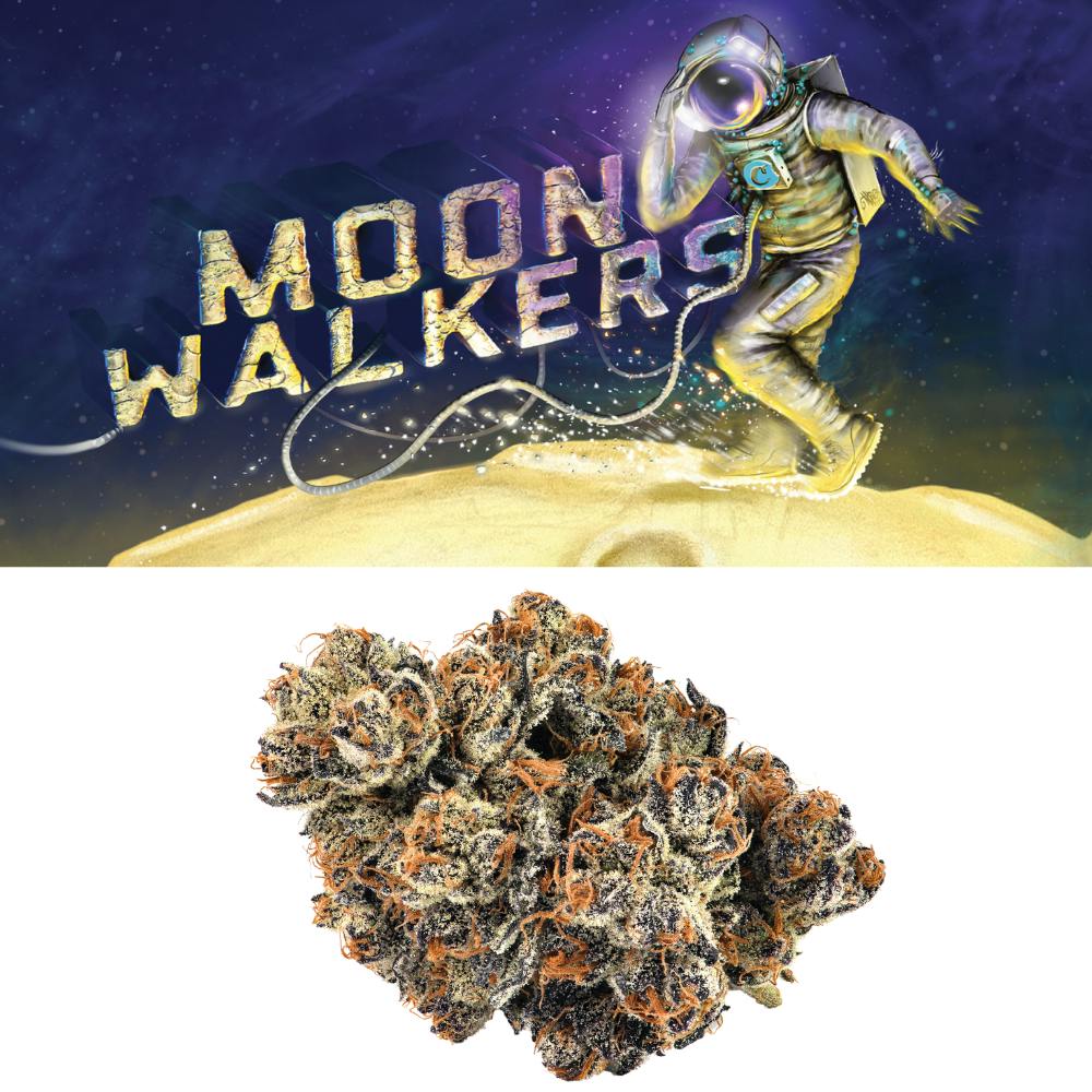 Photograph of product: Cookies: Popcorn Flower | Moonwalkers - 7g