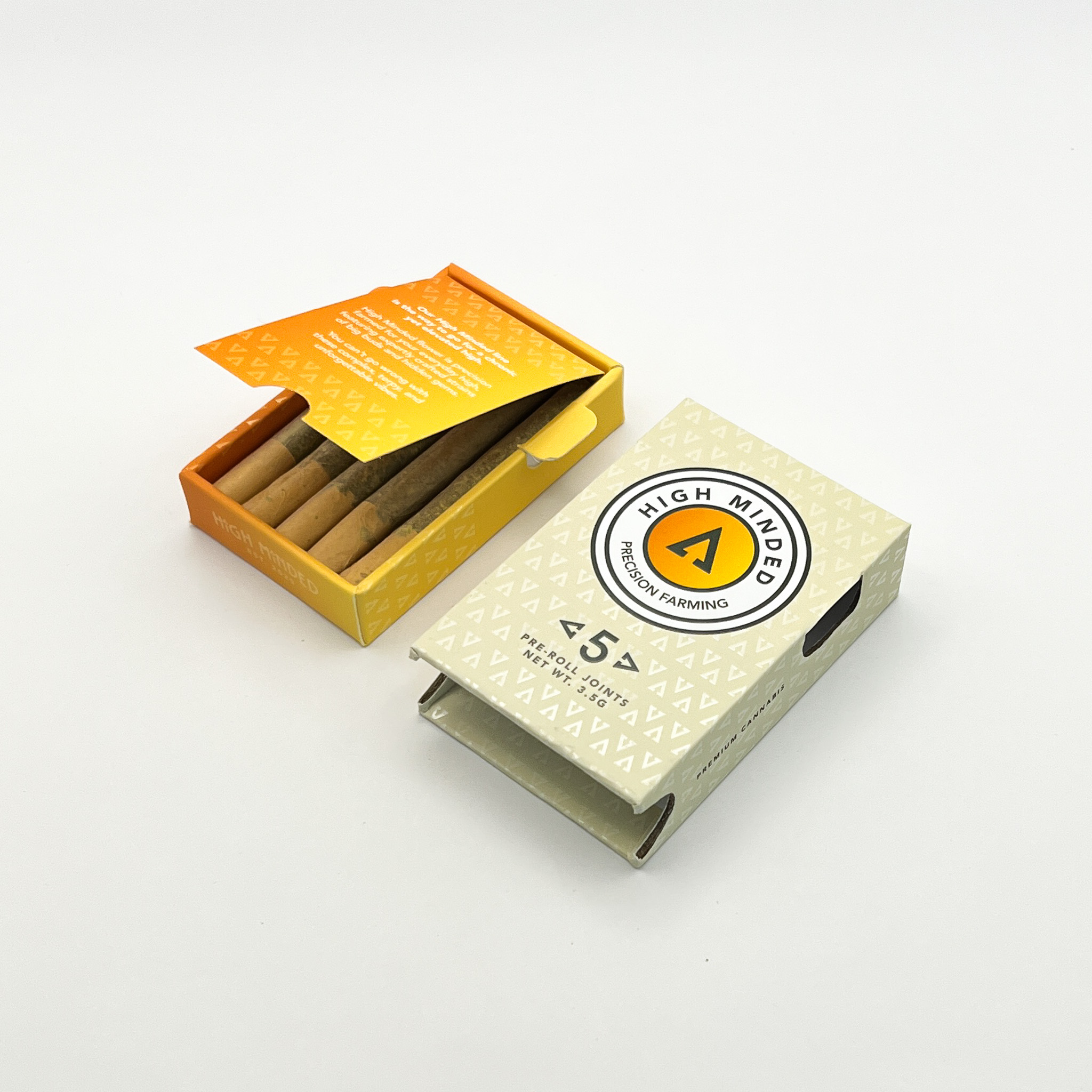 Photograph of product: High Minded - Pre-roll 0.7g - 5pk - Gas Face
