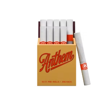 Photograph of product: Anthem | Oui'd Blend | 0.35g x 10ct Pre Roll Pack