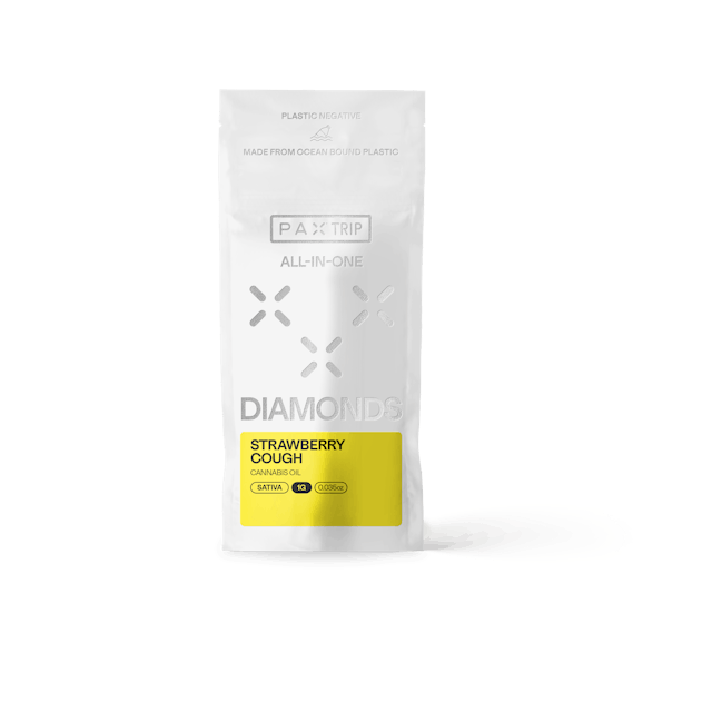 Photograph of product: Strawberry Cough Diamonds 1g  All-In-One