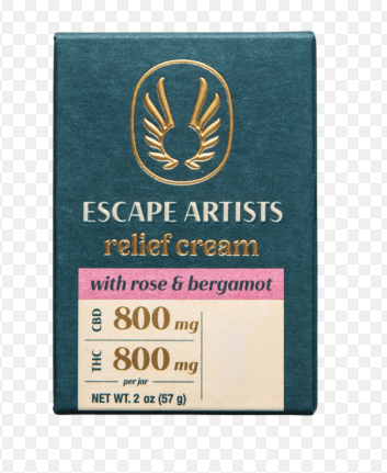 Photograph of product: Escape Artists - 2:1:2 Relief Cream Rose & Bergamot