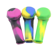 Photograph of product: Compact Silicone Hand Pipe in Assorted Colors