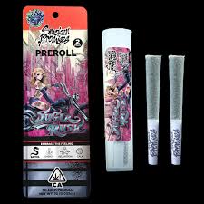 Photograph of product: SMOKEN PROMISES SUGAR RUSH 2X0.5G PREROLL