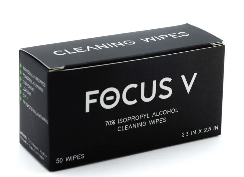 Photograph of product: Focus V ISO Wipes - 50pk