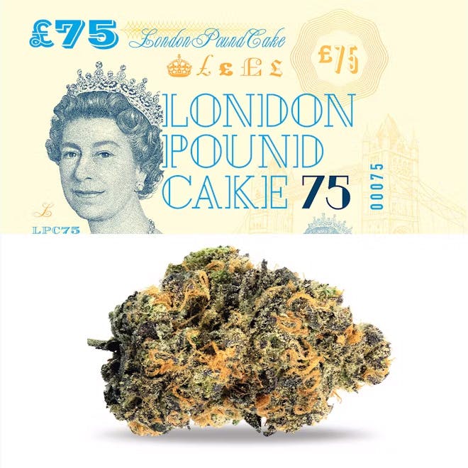 Photograph of product: LONDON POUND CAKE #75 7G LITTLES