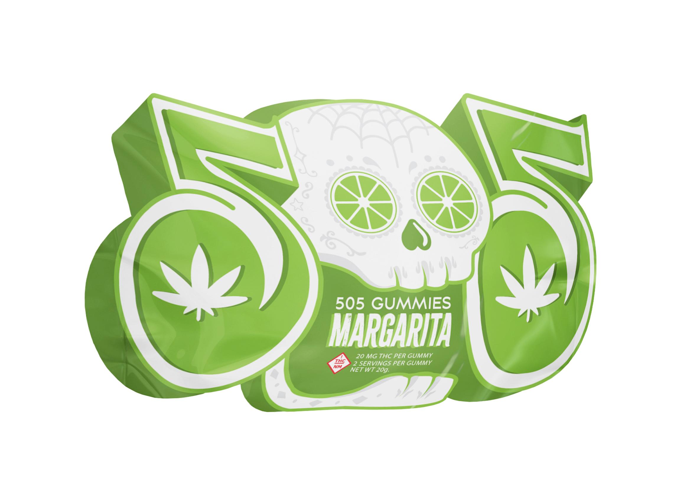 Photograph of product: 505 Gummies-Margarita 100mg