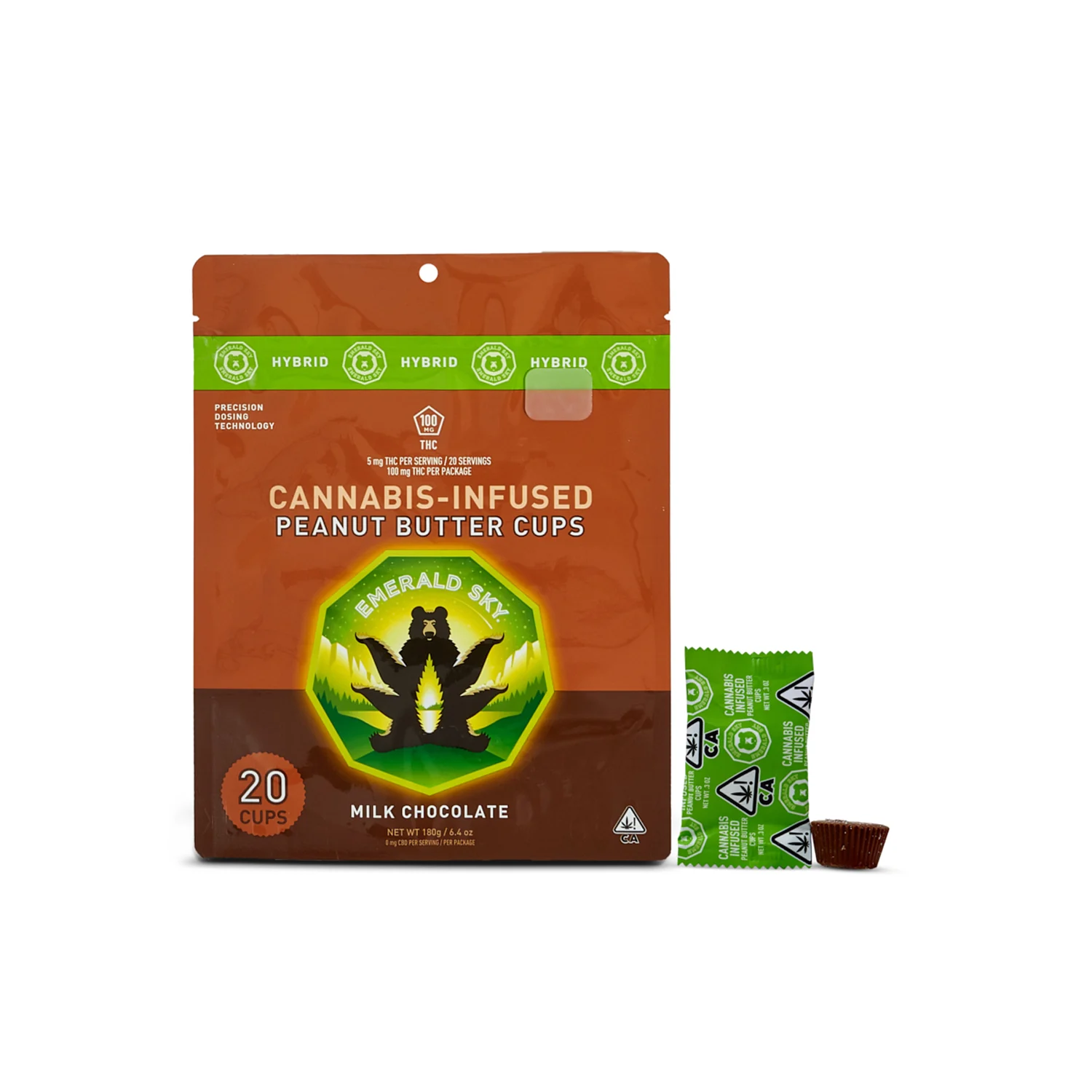 Photograph of product: EmeraldSky - Hybrid 20pk Peanut Butter Cups