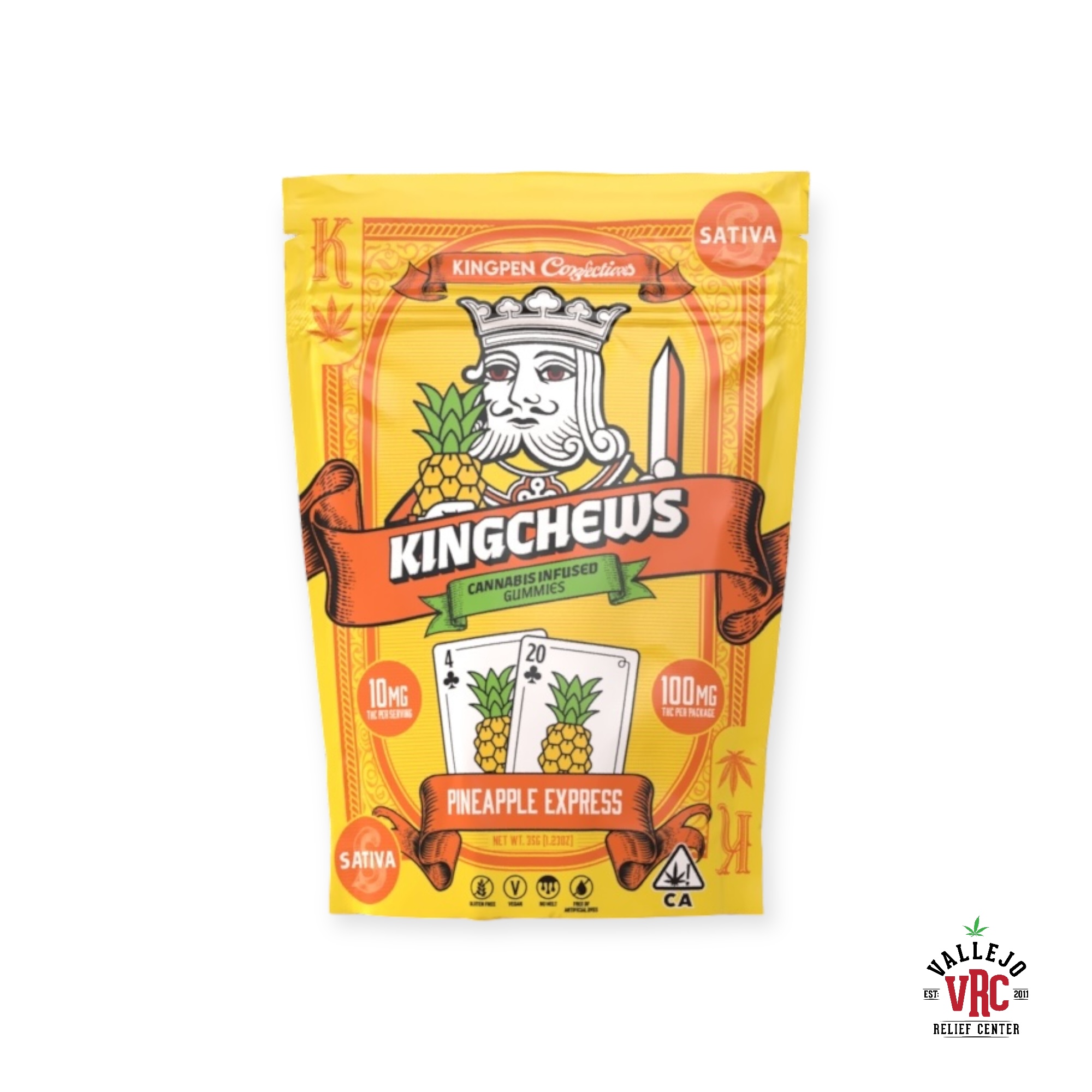 Photograph of product: KINGCHEWS - PINEAPPLE EXPRESS