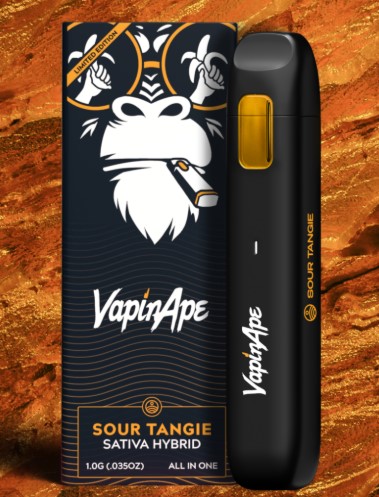 Photograph of product: Vapin Ape Sour Tangie Disposable 1.0g
