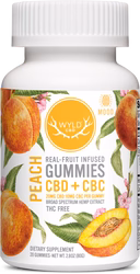 Photograph of product: Wyld CBD + CBC | 20pc Peach | 400mg