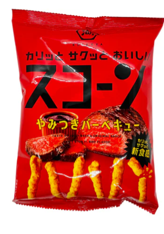 Photograph of product: Exotic Sucorn - BBQ Steak Corn Chips (Taiwan)