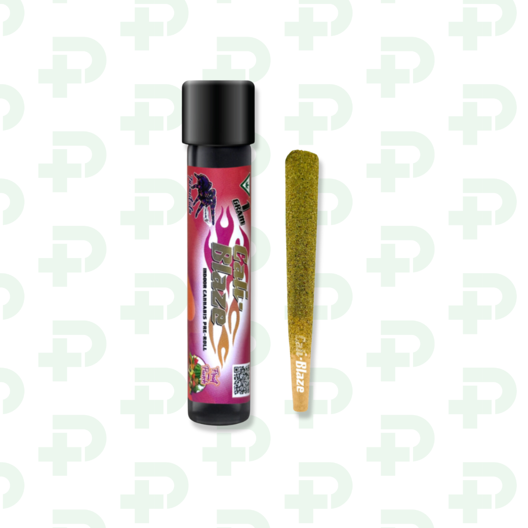 Photograph of product: Cali Blaze Infused Preroll - Hybrid - Fruit Punch
