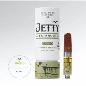 Photograph of product: Jetty | High TH-oui Cartridge: Gelato - 1g - 