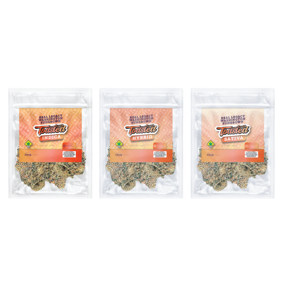 Photograph of product: Toasted - Super Silver Haze 3.5g