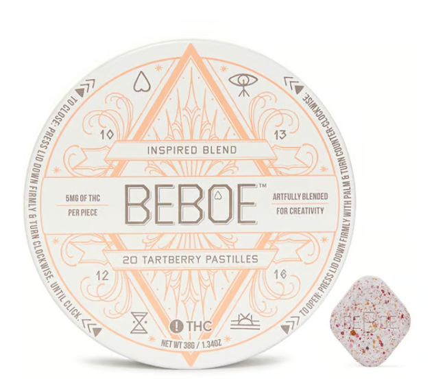 Photograph of product: Beboe Pastille Inspired Tartberry (H) 200mg