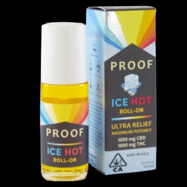 Photograph of product: Deep Calm Roll-On Rain Relief 30ml 1000mg - 