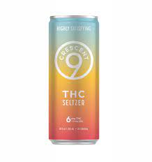 Photograph of product: Crescent 9 Tropical TH-oui Seltzer 6mg + 3mg CBD Delta 9