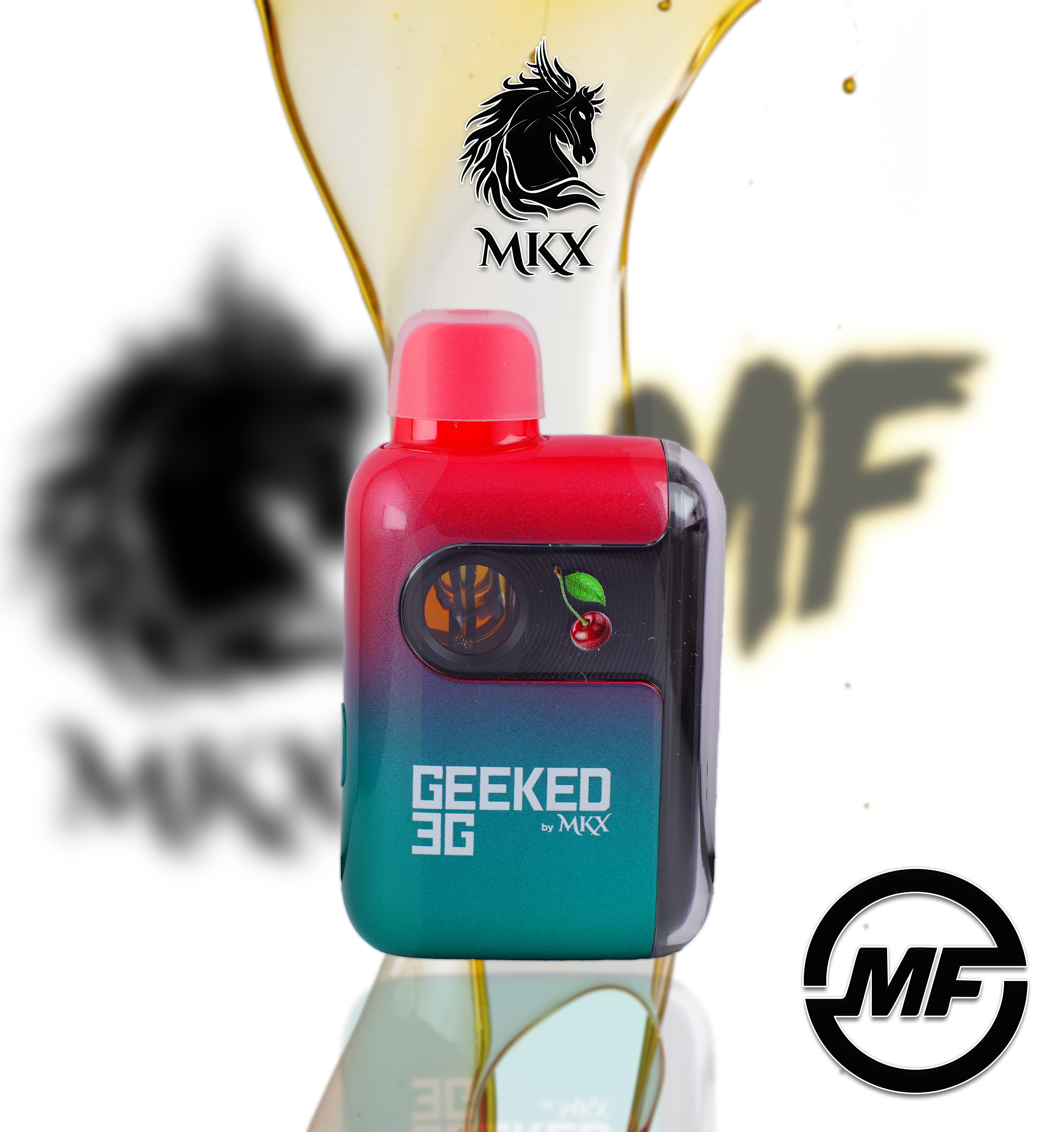 Photograph of product: Geeked By MKX | Tropicana Cherry | 3g Disposable