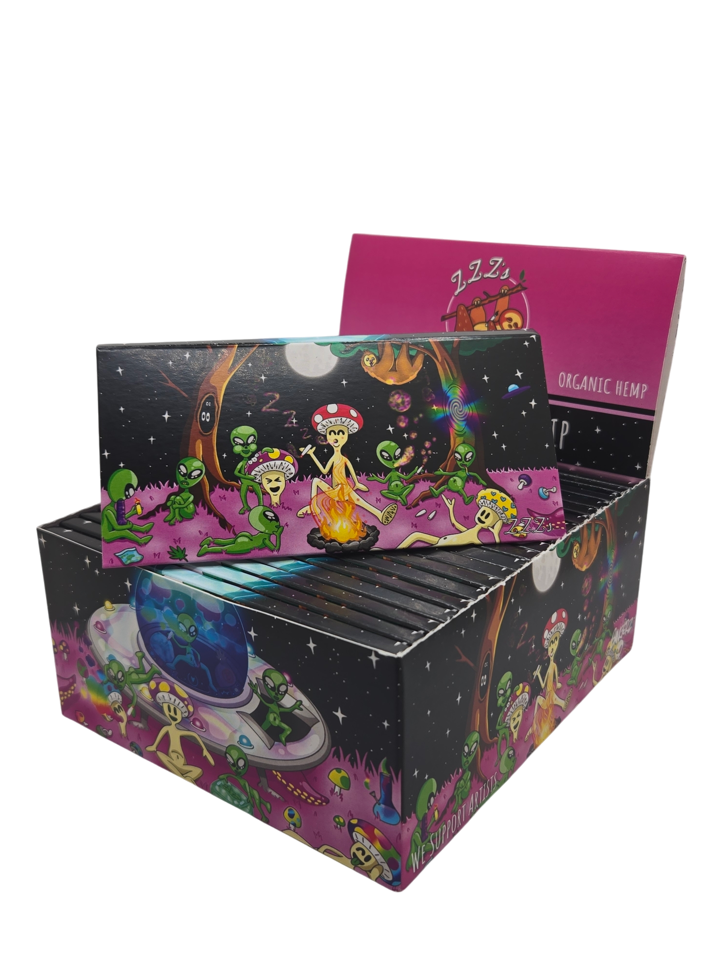 Photograph of product: King Size | "Intergalactic" | Slimp Papers + Tips