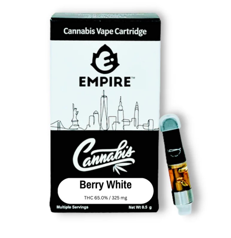 Photograph of product: Empire Hemp Co | Berry White | (I) Full Spectrum Vape Cart