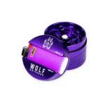 Photograph of product: Wolf Grinders 4 Piece Maxi Purple