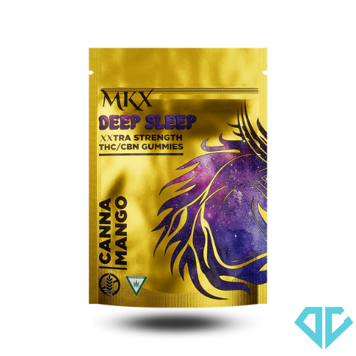 Photograph of product: MKX Deep Sleep Strawberry Kush TH-oui/CBN 200mg
