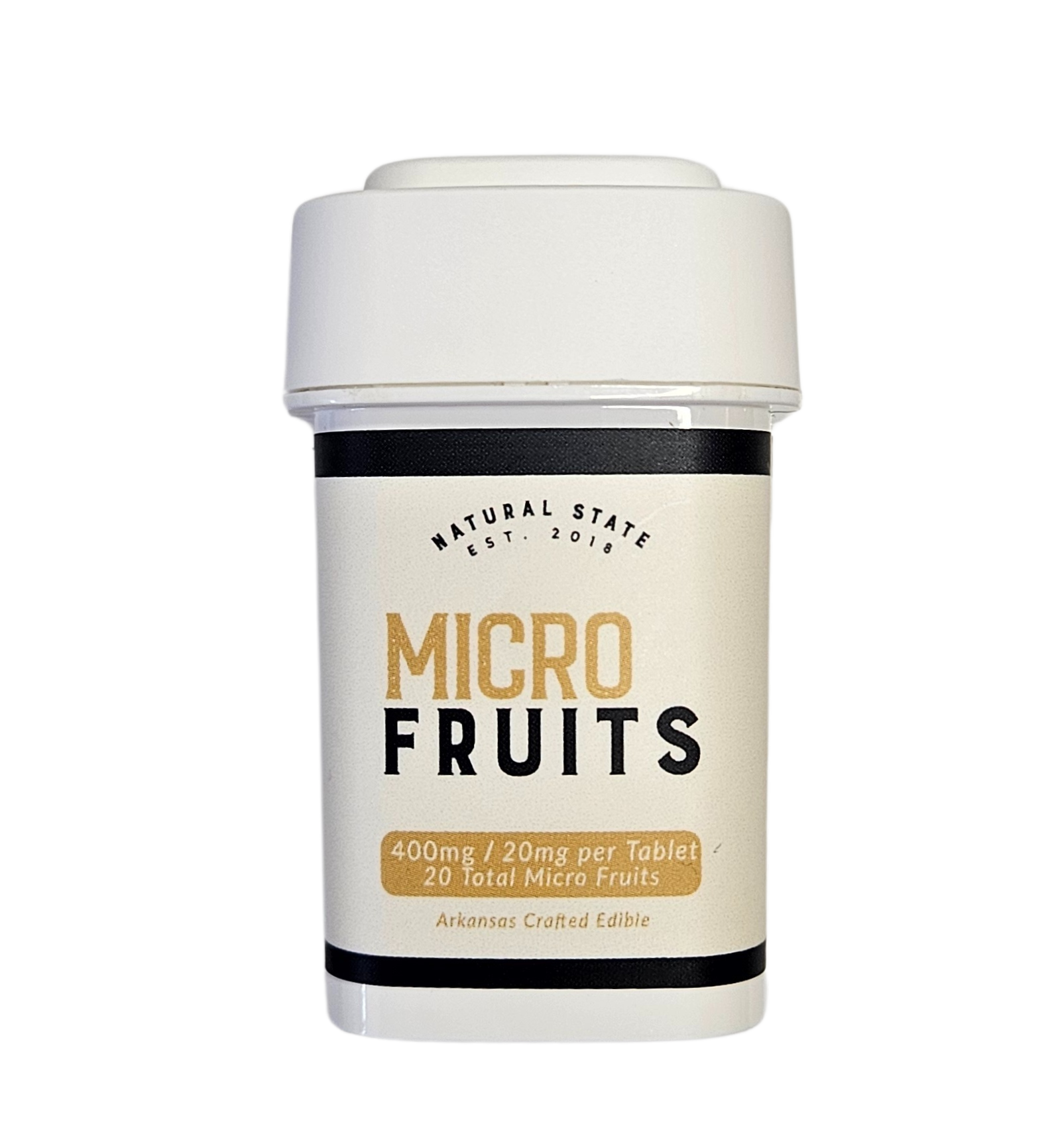 Photograph of product: 20mg Mint Micro Fruits - NSM