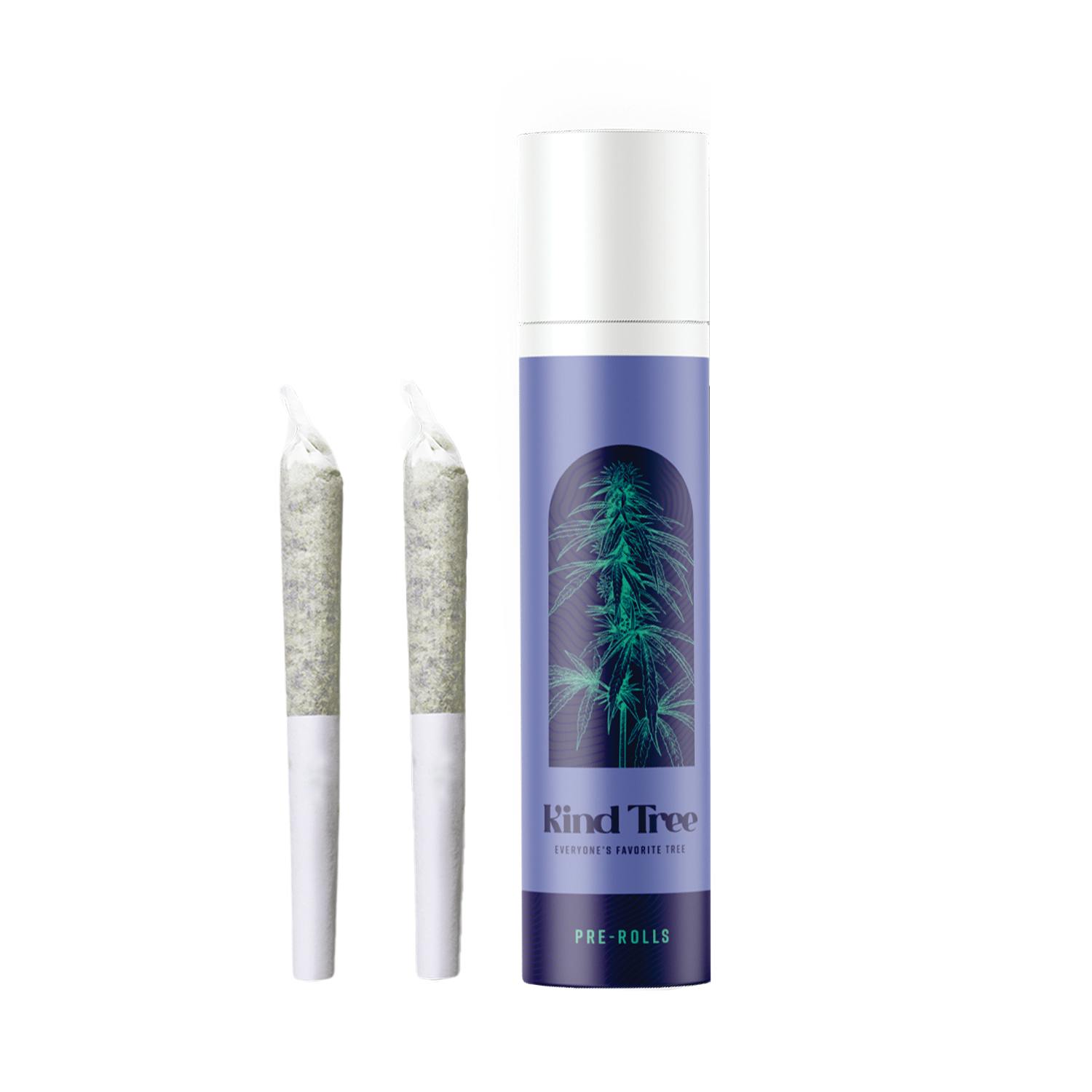 Photograph of product: Cherry Slushee - Diamond Infused 2pk Pre-rolls - 1g