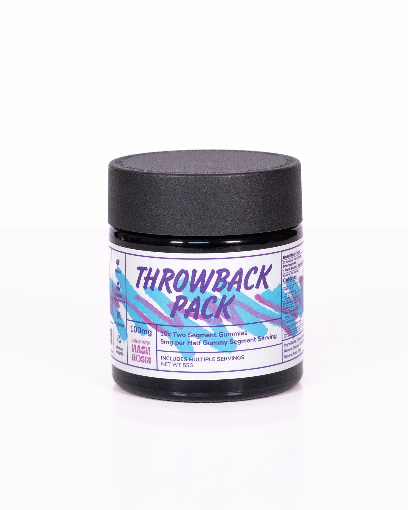 Photograph of product: Throwback Pack - au chocolat Rosin Gummy - 5mg (20ct.)
