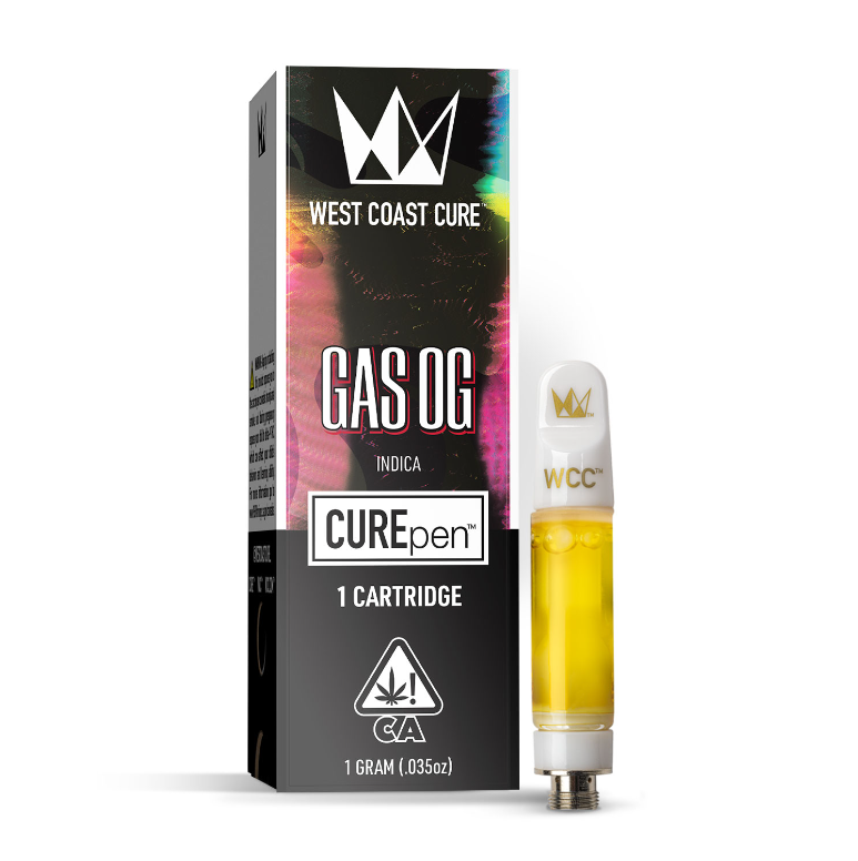Photograph of product: WCC Gas OG CUREpen Cart 1g
