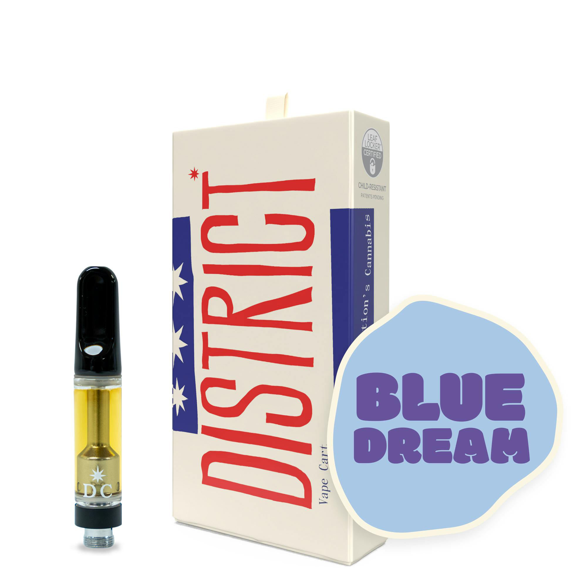 Photograph of product: District Oui'd .5g Blue Dream Cart
