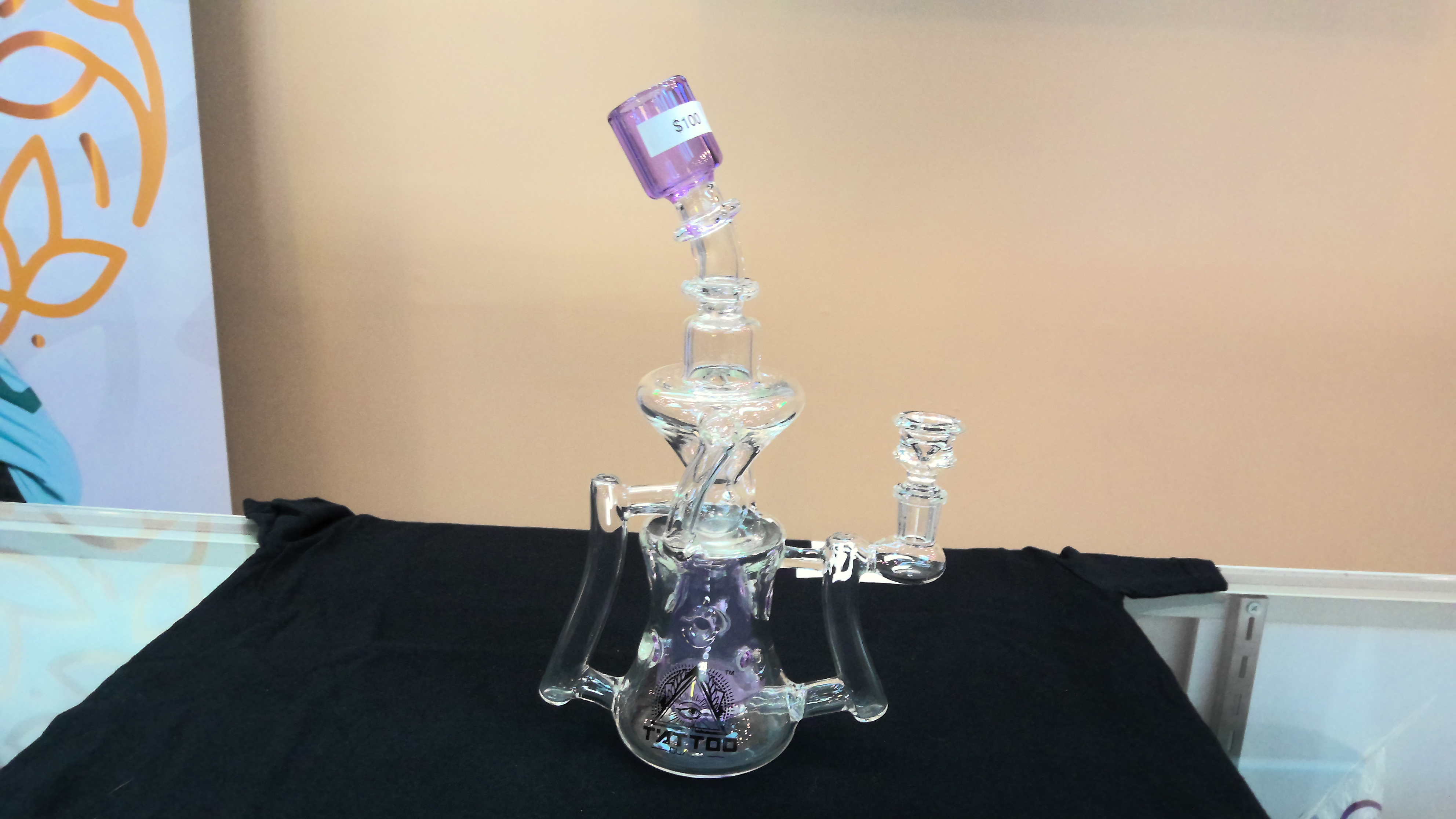 Photograph of product: BONG- Purple Tattoo