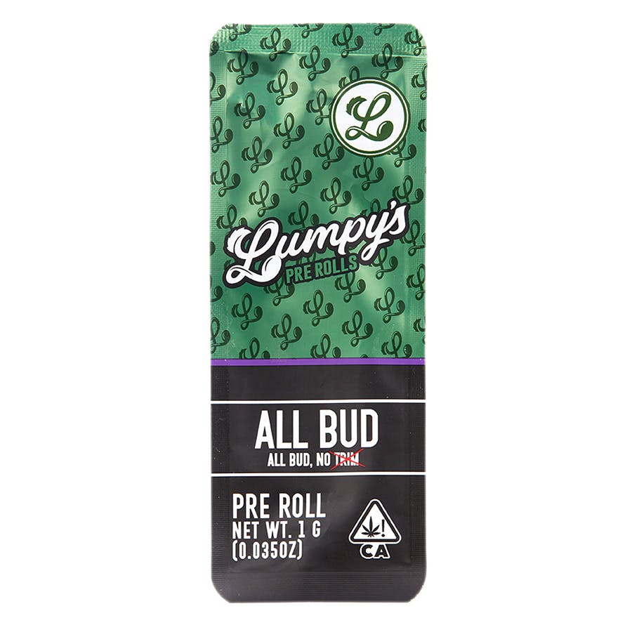 Photograph of product: LUMPYS - SHIRLEYS APPLE 1G PRE ROLL
