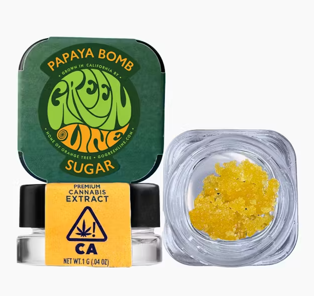 Photograph of product: Greenline Papaya Bomb Sugar 1g