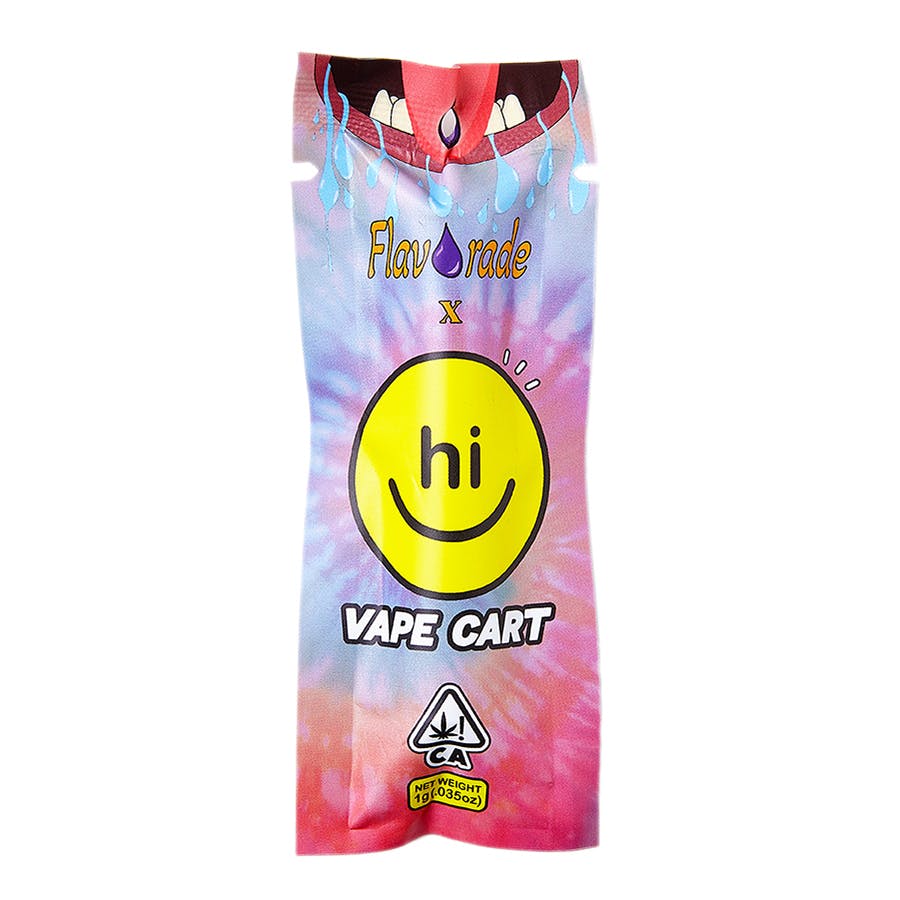 Photograph of product: HI CANNA BRAND-X-FLAVORADE - Z PIE 1G CART