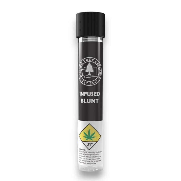 Photograph of product: Banana Cake Oil Infused Blunt (Giving Tree Organics)