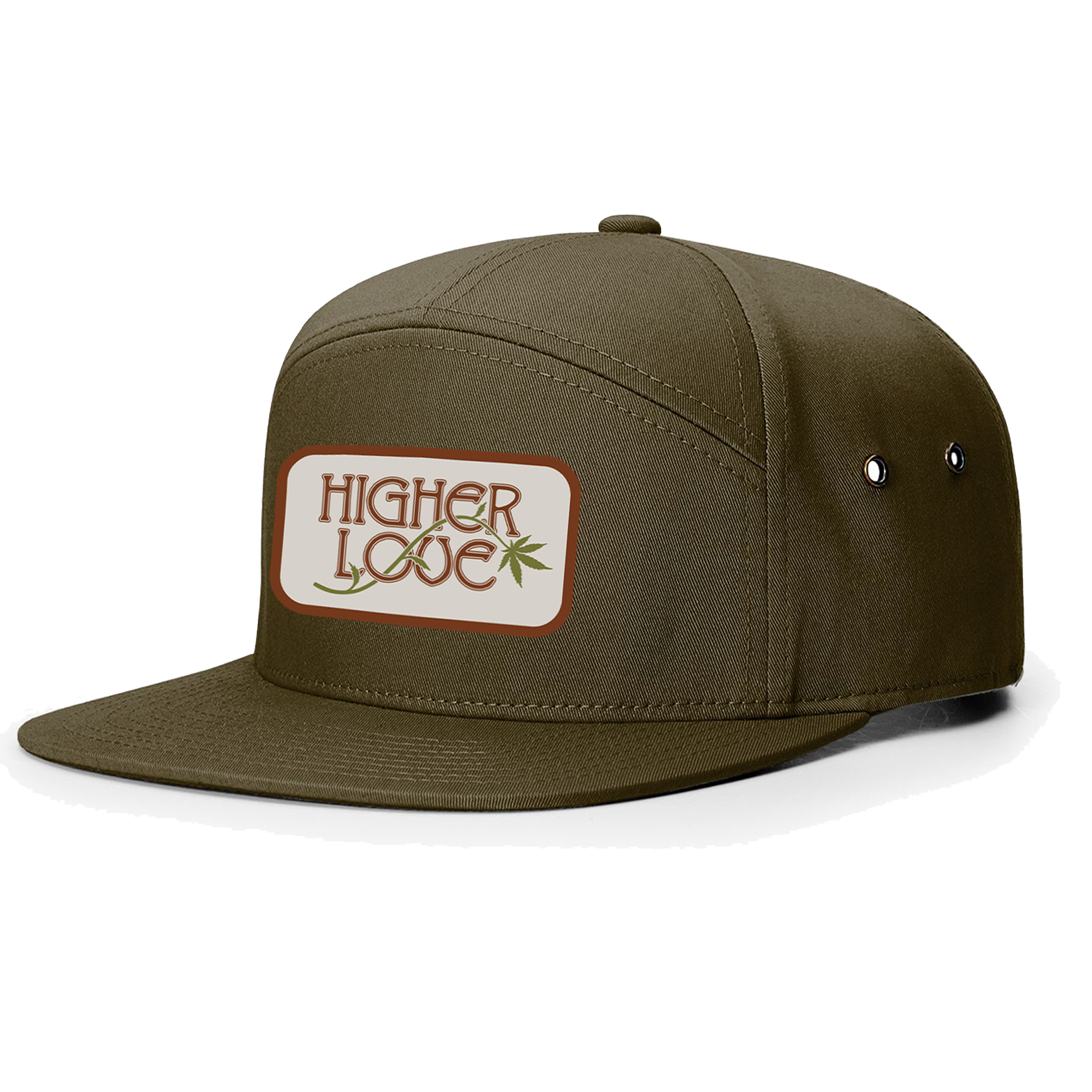 Photograph of product: Let It Grow 7 Panel Hat