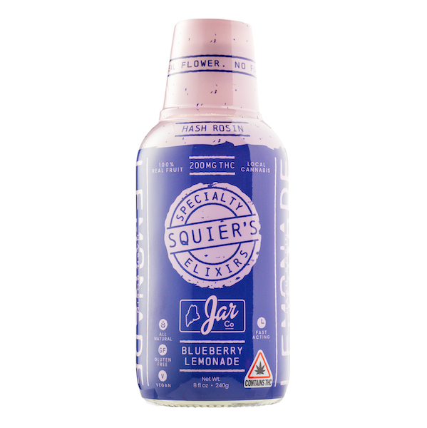 Photograph of product: Squier's - Blueberry Lemonade - au chocolat Rosin - 200mg