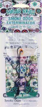 Photograph of product: Candle for the Car - Sugar Skull