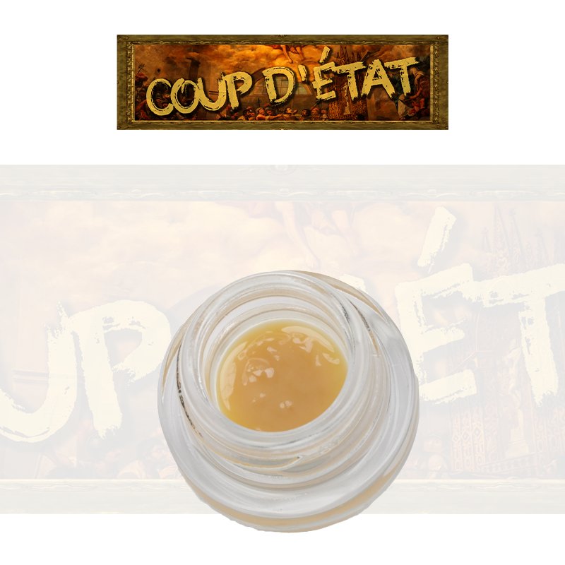 Photograph of product: Coup d'etat Cold Cure Live Rosin