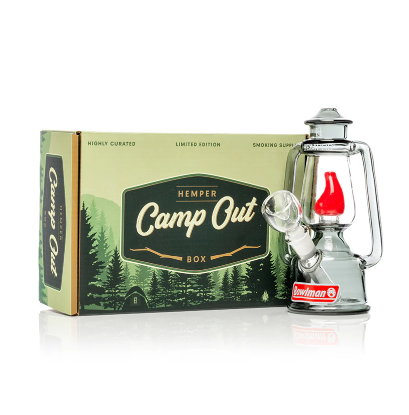 Photograph of product: 7" Hemper Bowlman Lantern Bong w/ Flower Bowl