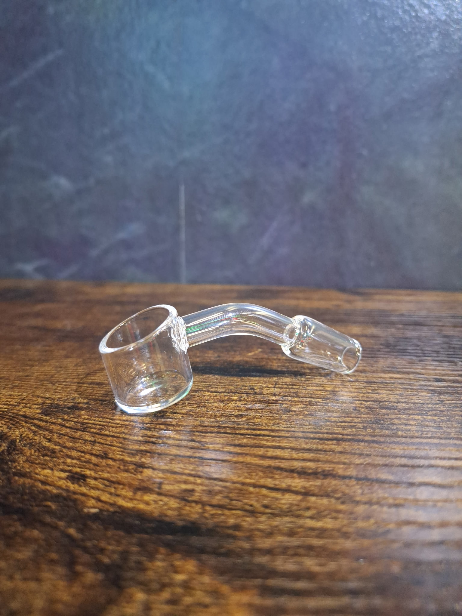 Photograph of product: Angle Cut Quartz Banger | 14mm M