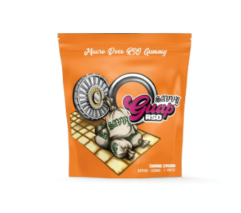 Photograph of product: SAVVY - TANGIE CRUSH RSO GUAP GUMMY (1PC) (100MG) (S)