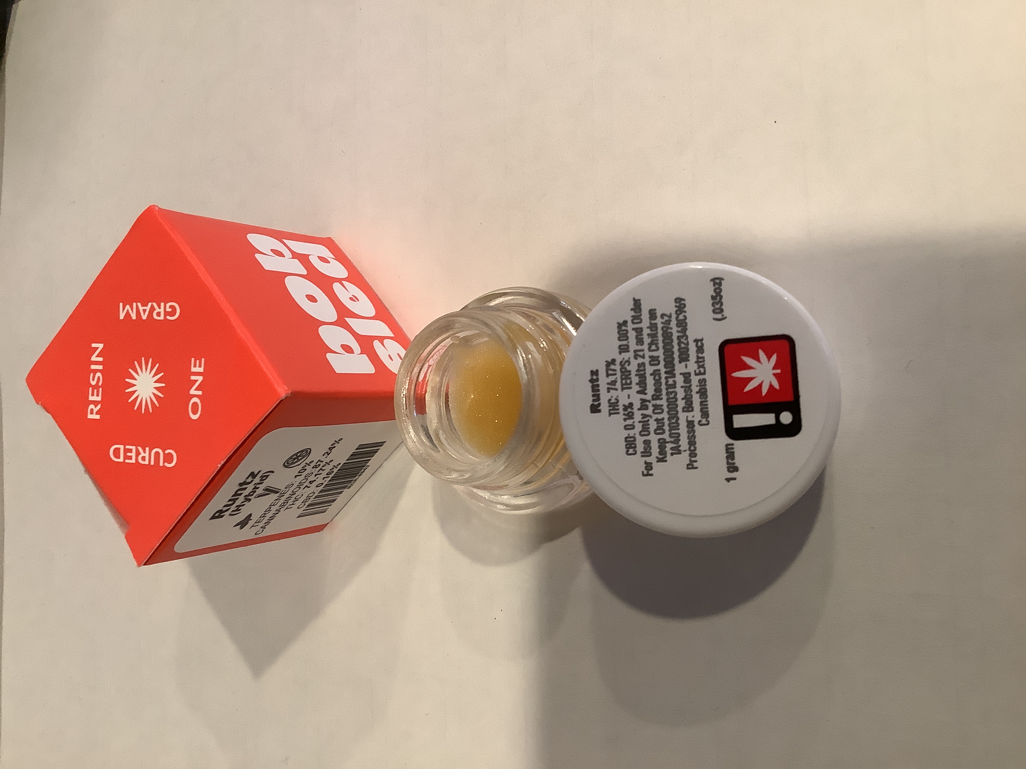 Photograph of product: Bobsled - RUNTZ - Cured Resin - (1g) - H