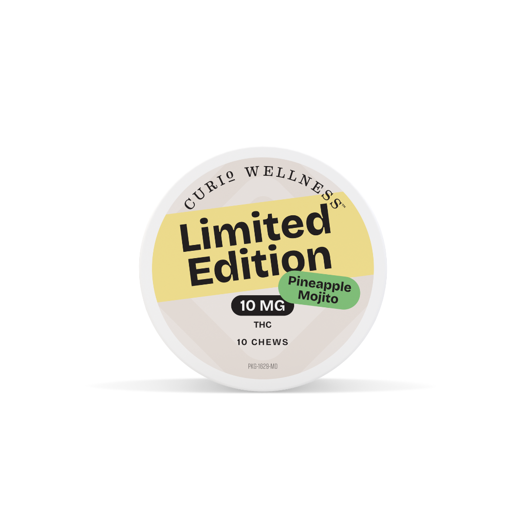 Photograph of product: Curio | Chews | Pineapple Mojito | 10 x 10mg